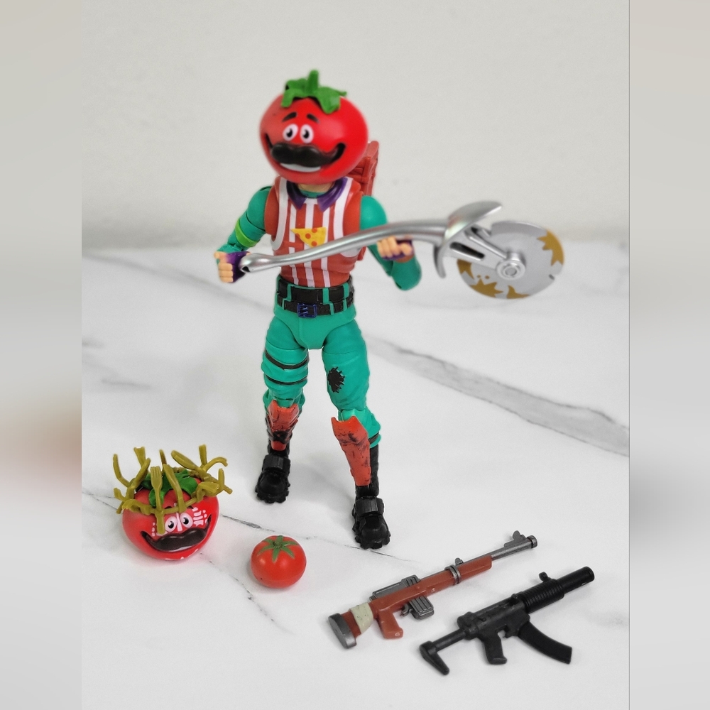 Tomato-Head Action Figure with Accessories